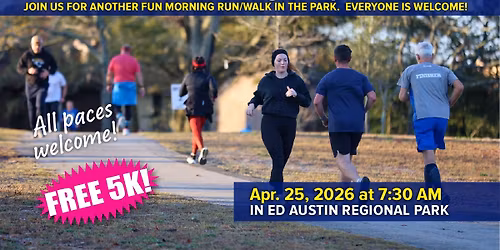 193rd Official Ed Austin Regional parkrun (Jacksonville, FL)