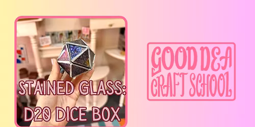 Stained Glass : D20 Dice Box