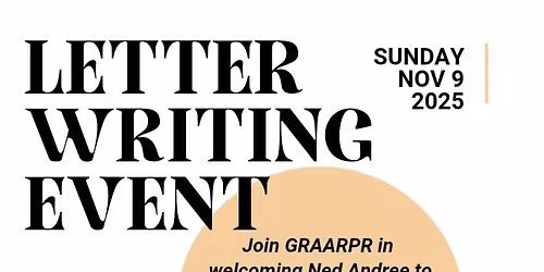 Letter Writing Event