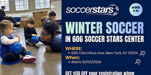 Winter Soccer in 606 Soccer Stars Center