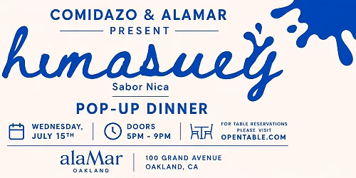 COMIDAZO Monthly POP-UP
