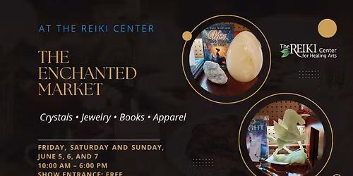 The Enchanted Market: Crystals \u2022 Jewelry \u2022 Books \u2022 Apparel -With Anne Margaret Carioti