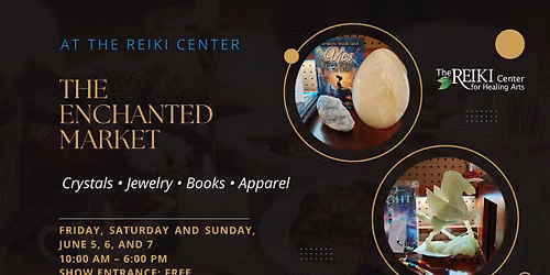 The Enchanted Market: Crystals \u2022 Jewelry \u2022 Books \u2022 Apparel -With Anne Margaret Carioti