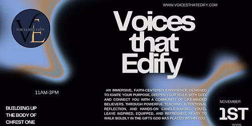 The Voices that Edify Encounter