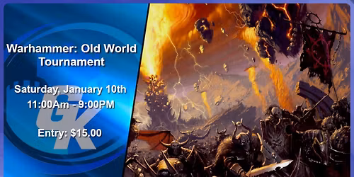 Warhammer: Old World Tournament