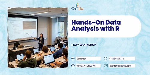 Hands-On Data Analysis with R: 1 Day Workshop in Edmonton