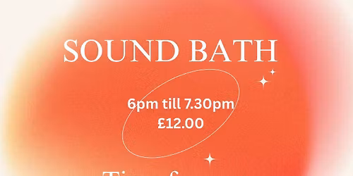 Sound Bath - sound bodies nervous system reset