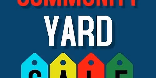 Community Spring Yard  & Craft Sale