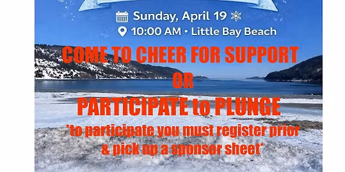 2nd Annual Polar Plunge - Freezin' for a Reason!