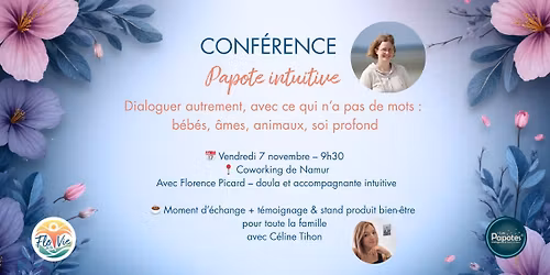 Conf\u00e9rence d\u00e9couverte papote intuitive