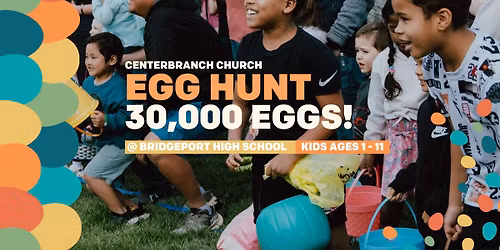 Egg Hunt at Bridgeport High School