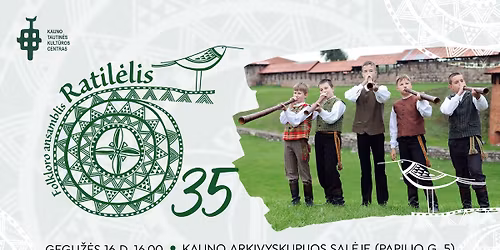 KTKC folkloro ansambliui RATIL\u0116LIS \u2013 35-eri! | JUBILIEJINIS VAKARAS