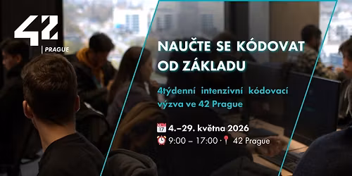 Pono\u0159te se do k\u00f3du na 4 t\u00fddny ve 42 Prague \u2013 May Piscine