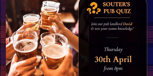 Quiz Night at Souter's Inn