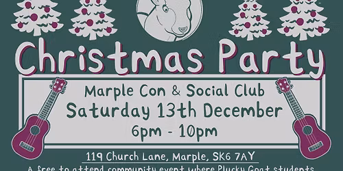 Plucky Goat Christmas Party