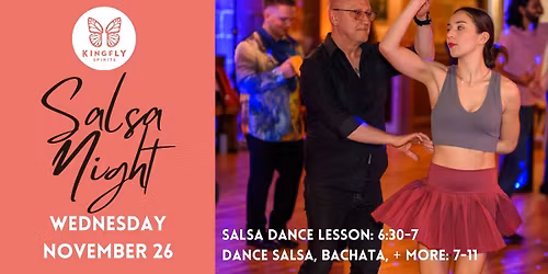 Salsa Night at Kingfly!