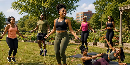 Barry Farm Summer of Wellness: Jump & Flow Experience with StrongHER DMV