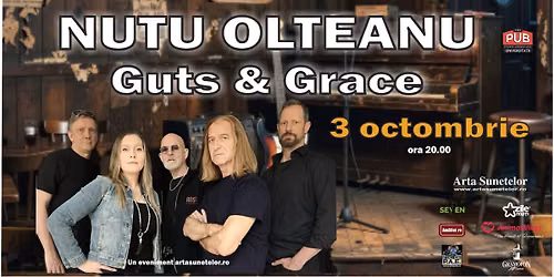 Nu\u0163u Olteanu\u2019s Guts & Grace la Pub Universit\u0103\u0163ii