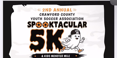2nd Annual Spooktackular 5k and Kids Monster Mile