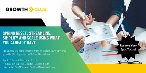 GrowthCLUB - Streamline, Simplify and Scale Using What You Already Have