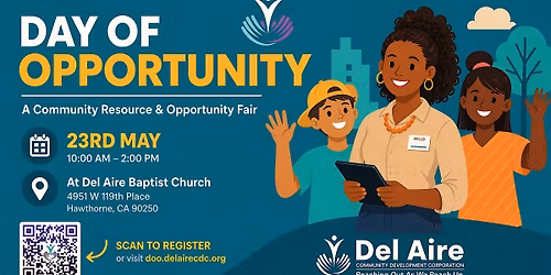 FREE Day of Opportunity By Del Aire CDC