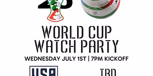 World Cup Watch Party | USA vs TBD - Round of 32 @ Bobby's Eastside