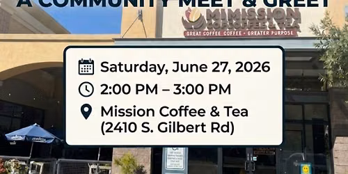 @BusForGilbert | Community Meet & Greet