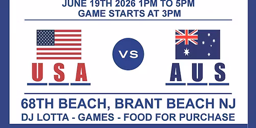 World Cup Watch Beach Bash