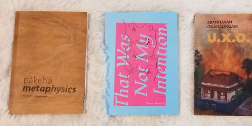Triple Book Launch: Brannavan Gnanalingam, Murdoch Stephens and Frances Pavletich feat. Mudgoose