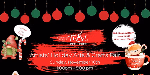 PWAT Artists Holiday Craft Fair