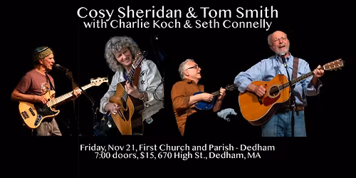 Cosy & Tom w\/ Charlie & Seth @ Dedham UU
