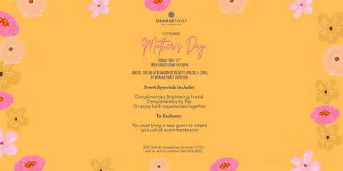 The Mother\u2019s Day Glow Event