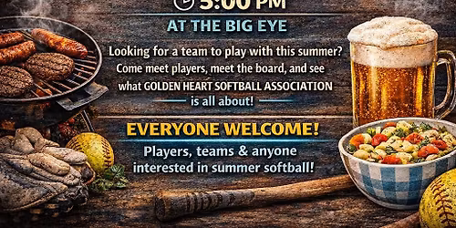 Golden Heart Softballs Kick Off To Summer Party