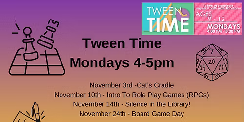 Tween Time: Board Game Day
