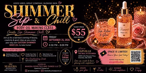 Shimmer, Sip & Chill