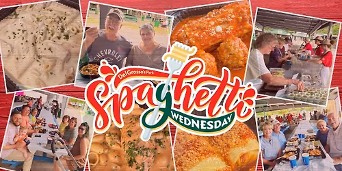 Spaghetti Wednesday August 12th - Baked Ziti w\/ Our Own Sweet Italian Sausage, Peppers, & Onions