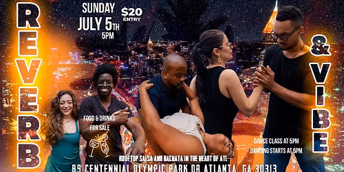 Reverb & Vibe: Rooftop Salsa at Sunset