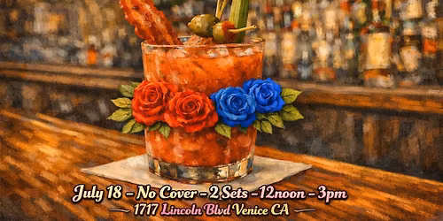 Token Rhyme_Live Saturday July 18th_Grateful Brunch_The Venice West_12noon-3pm