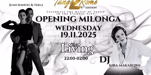 TanGO TO Rome - Opening Night -Kira Makarova TDJ 