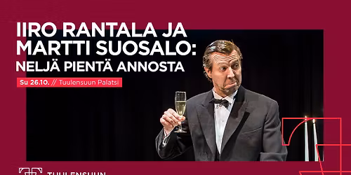 Iiro Rantala & Martti Suosalo: Nelj\u00e4 pient\u00e4 annosta