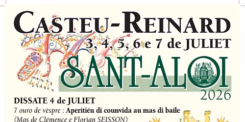 SAINT ELOI 2026 - CHATEAURENARD 