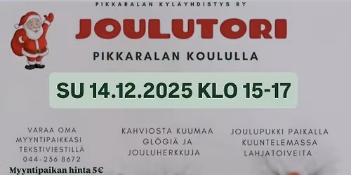JOULUTORI 2025 PIKKARALAN KOULULLA