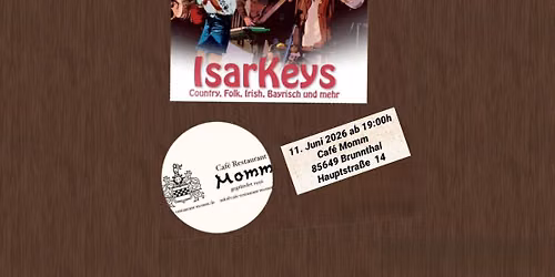 IsarKeys zur\u00fcck im Caf\u00e9 Momm 