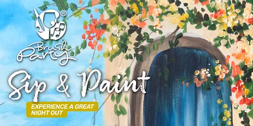 Join Brush Party to paint 'Door to the Azure' in Aston Clinton