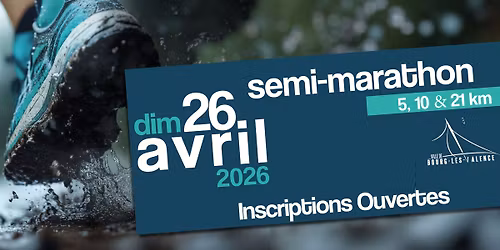 Semi-Marathon & 10 km de Bourg-l\u00e8s-Valence - \u00c9dition 2026