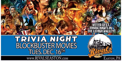 Trivia: Blockbuster Movies at Rivals