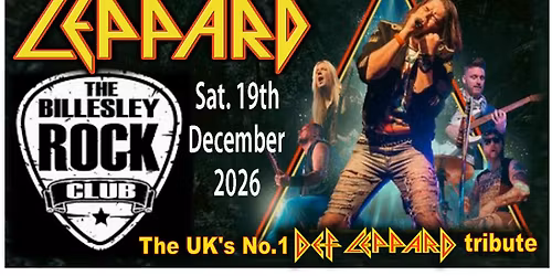 ULTIMATE LEPPARD @ BILLESLEY ROCK CLUB