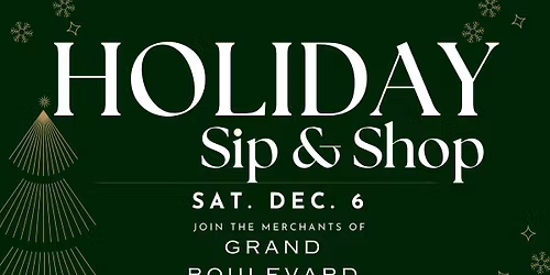 Holiday Sip N' Shop