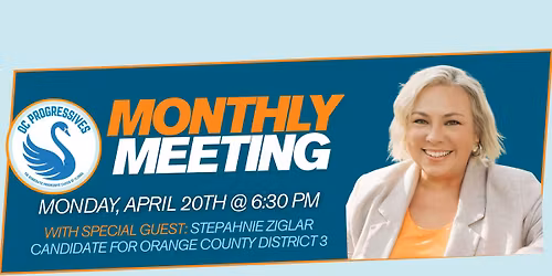 General Monthly Meeting- With Stephanie Ziglar