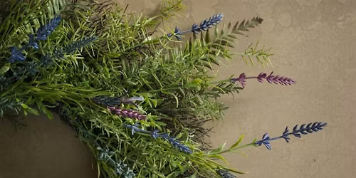 Create a Lavender Living Wreath for Spring